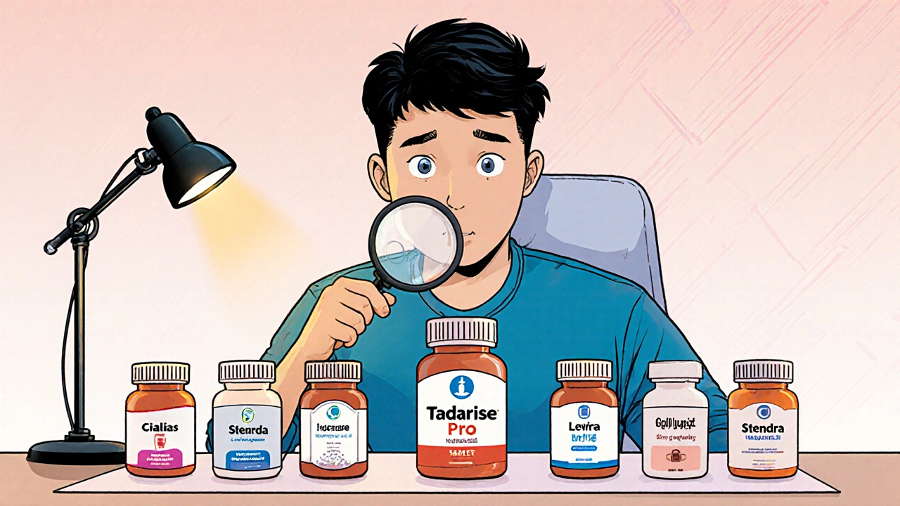 Tadarise Pro vs Other Tadalafil Options: Detailed Comparison