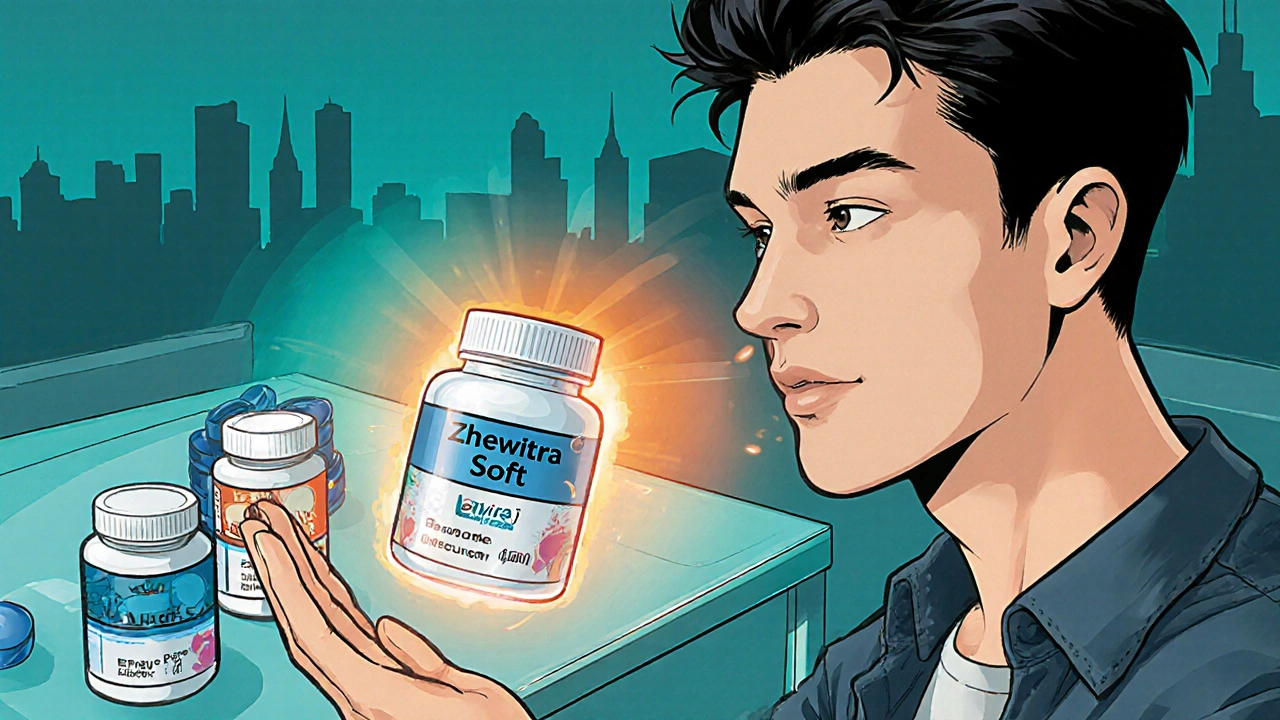 Zhewitra Soft (Vardenafil) vs Other ED Pills - Pros, Cons & Best Alternatives
