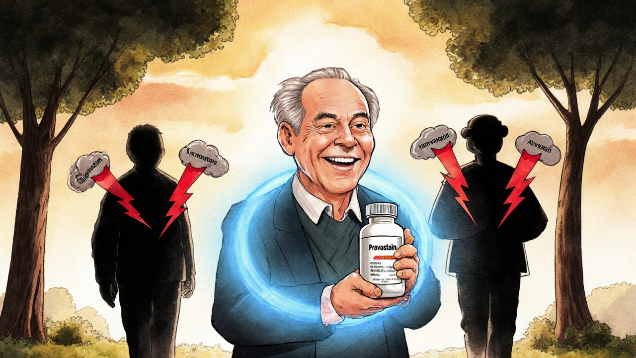 Pravastatin Tolerability in Older Adults: Side Effect Profile