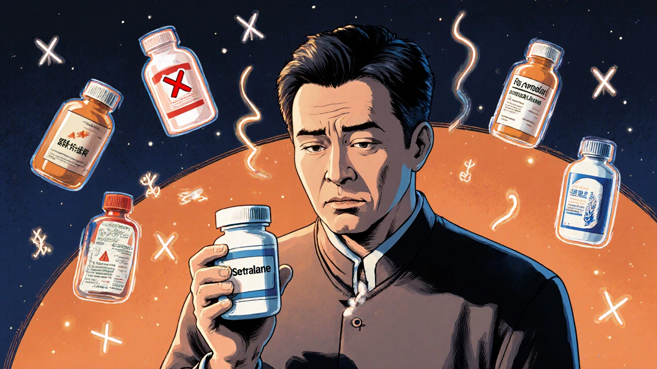 SSRI Antidepressants and Serotonin Syndrome Risk from Drug Interactions