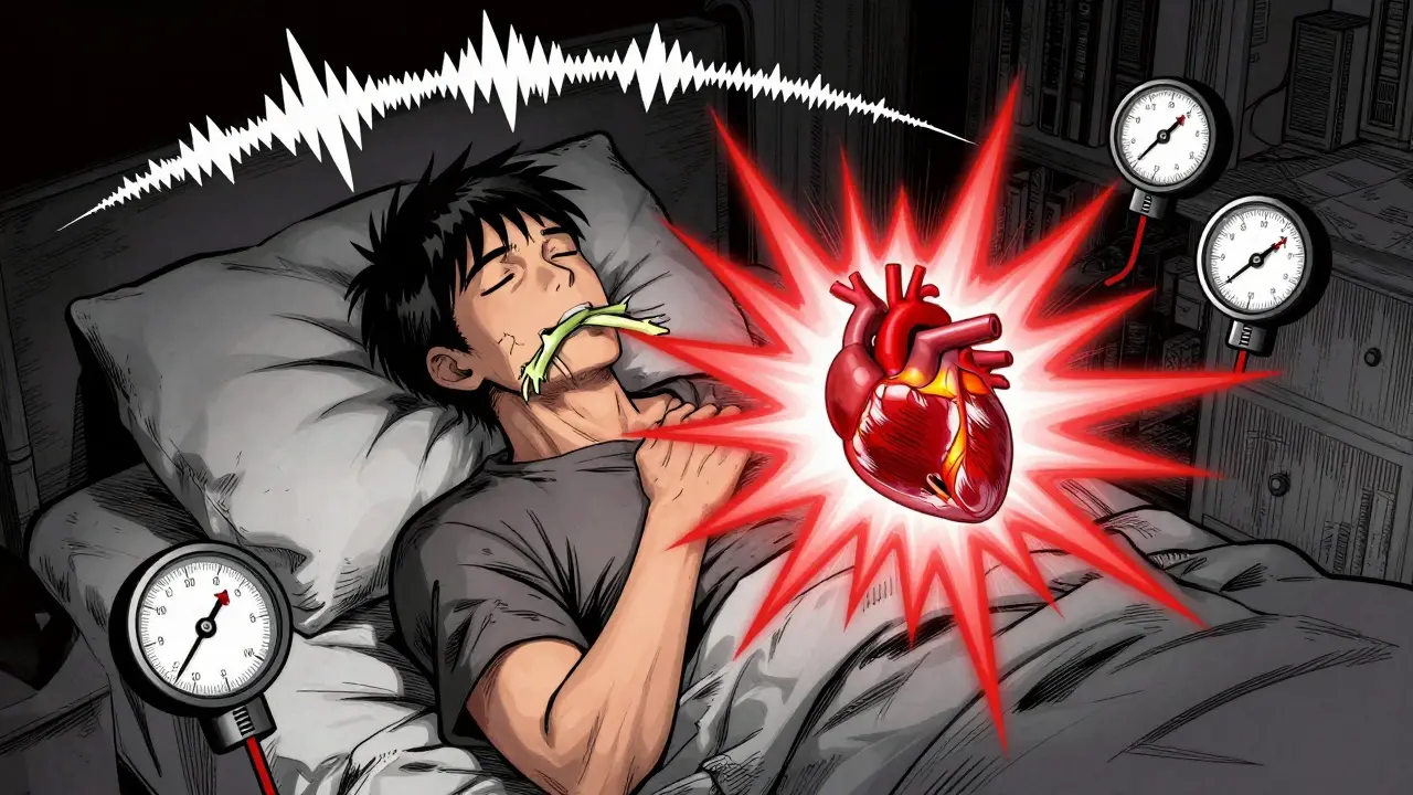 Sleep Apnea and Heart Risk: How Blood Pressure and Arrhythmia Are Connected