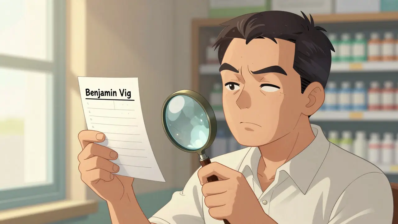 How to Confirm Your Name and Medication on a Prescription Label